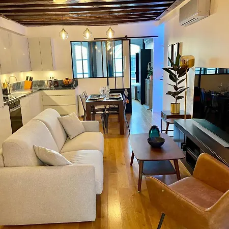 Appartamento Designer Tour Saint-jacques - 1br 4p *
